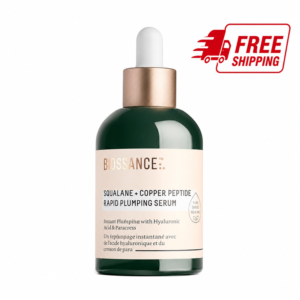 Biossance Squalane + Copper Peptide Rapid Plumping Serum 50ml / 1.7 fl oz